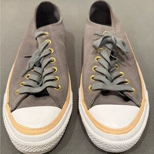 BRAND NEW RARE Converse Gray Suede Chuck Taylor All Star Size: M9.5 W11.5